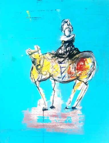 Tarde elegante by Roberto Gutiérrez Currás, Painting for Sale on Select