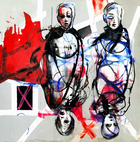 Núcleo by Roberto Gutiérrez Currás, Painting for Sale on Select