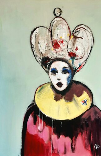 Ironia by Roberto Gutiérrez Currás, Painting for Sale on Select