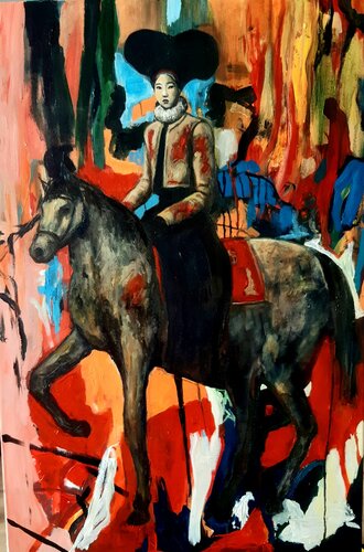 Polaroid 93 by Roberto Gutiérrez Currás, Painting for Sale on Select