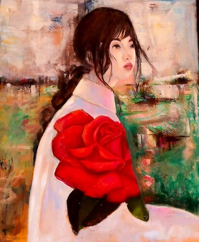 Aire by Roberto Gutiérrez Currás, Painting for Sale on Select