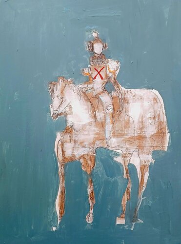 Deconstruccion by Roberto Gutiérrez Currás, Painting for Sale on Select