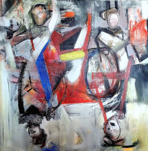Identidad by Roberto Gutiérrez Currás, Painting for Sale on Select