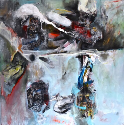 Memoria by Roberto Gutiérrez Currás, Painting for Sale on Select