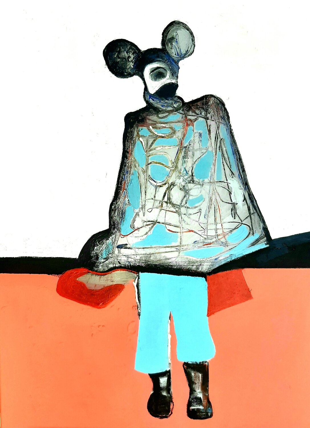 Urbana Roberto Gutiérrez Currás Original painting for sale