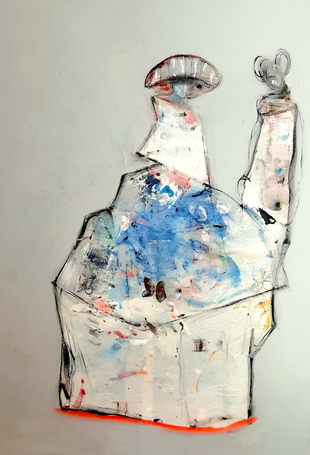 Metamorfosis y Vértigo Roberto Gutiérrez Currás Original painting for sale