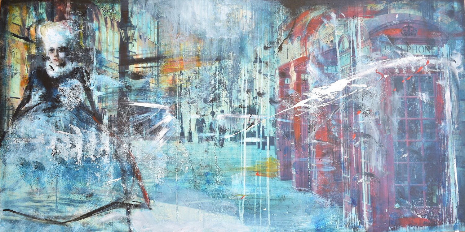 LODON Roberto Gutiérrez Currás Original painting for sale