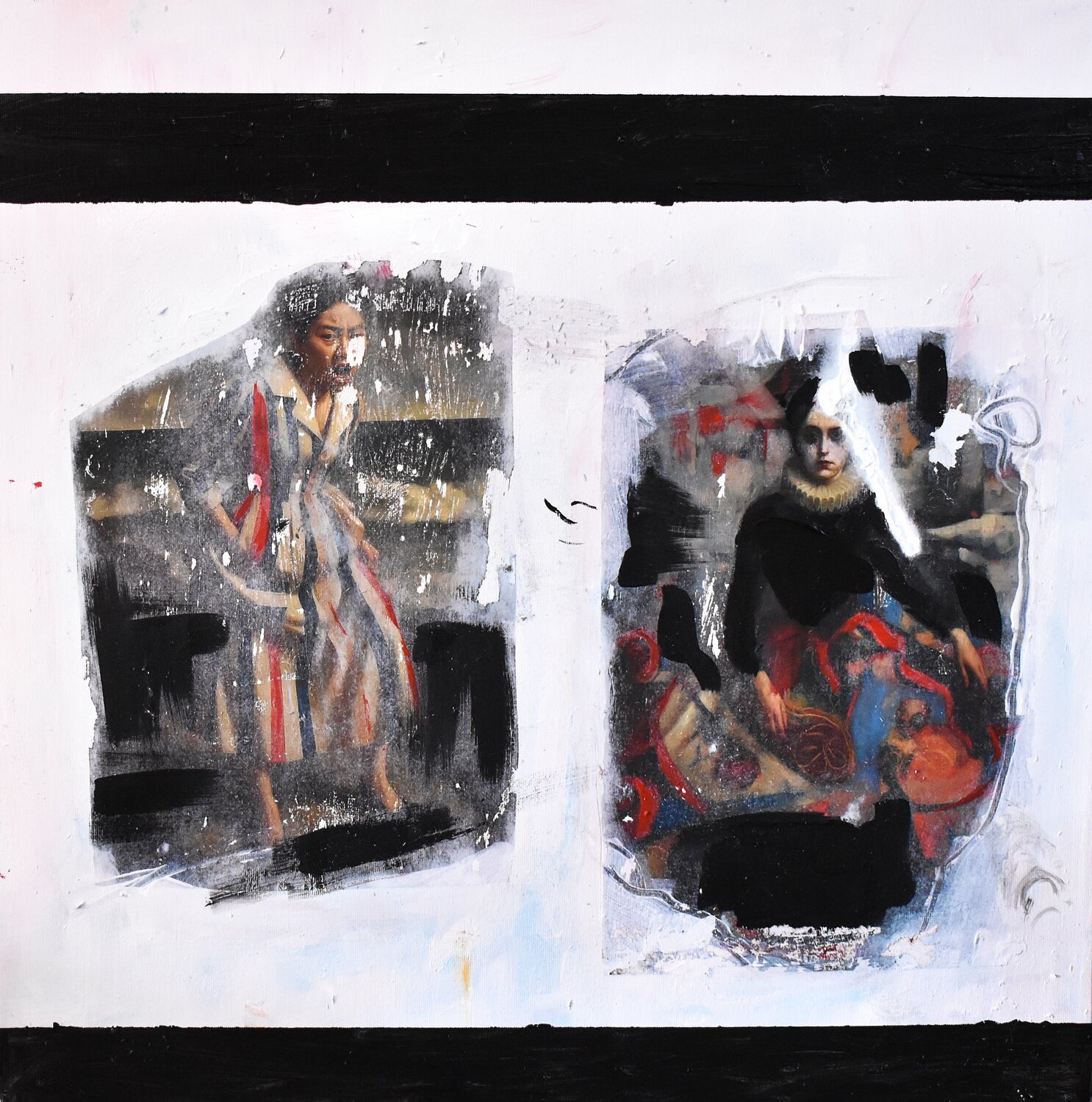 Memoria de salon Roberto Gutiérrez Currás Original painting for sale