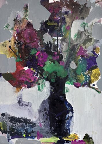 Flowers 3 von Petro Hrytsiuk, Malerei kaufen auf Select