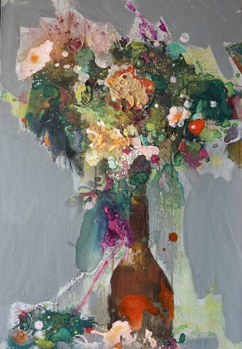 Flowers 4 von Petro Hrytsiuk, Malerei kaufen auf Select