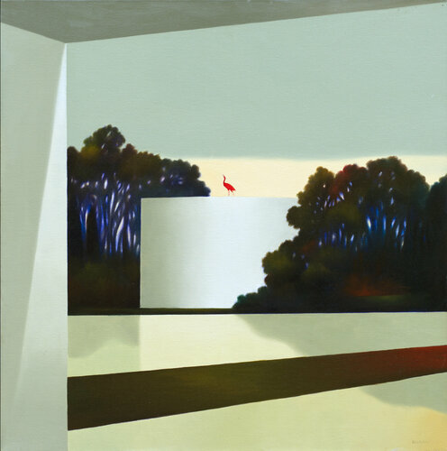 Cisterna del richiamo by Cesare Reggiani, Painting for Sale on Select