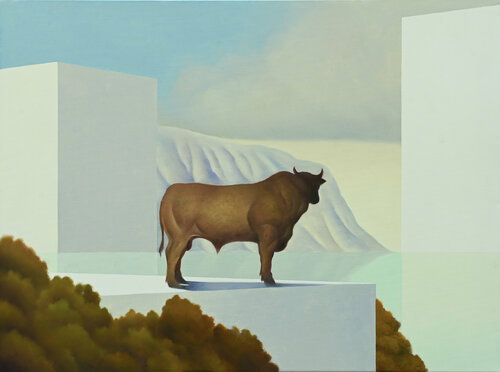 Distanza temporale by Cesare Reggiani, Painting for Sale on Select