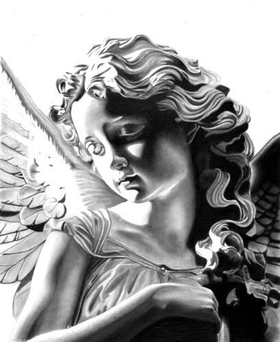 Angel #1 by Paul Stowe, Drawing for Sale on Select