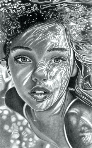 Underwater #4 by Paul Stowe, Drawing for Sale on Select