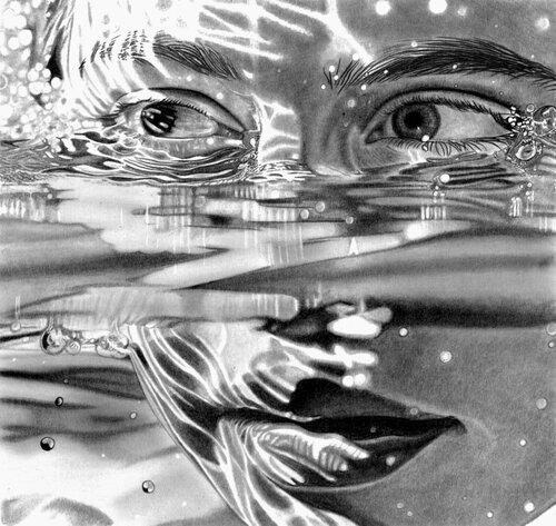 Submerged #G by Paul Stowe, Drawing for Sale on Select