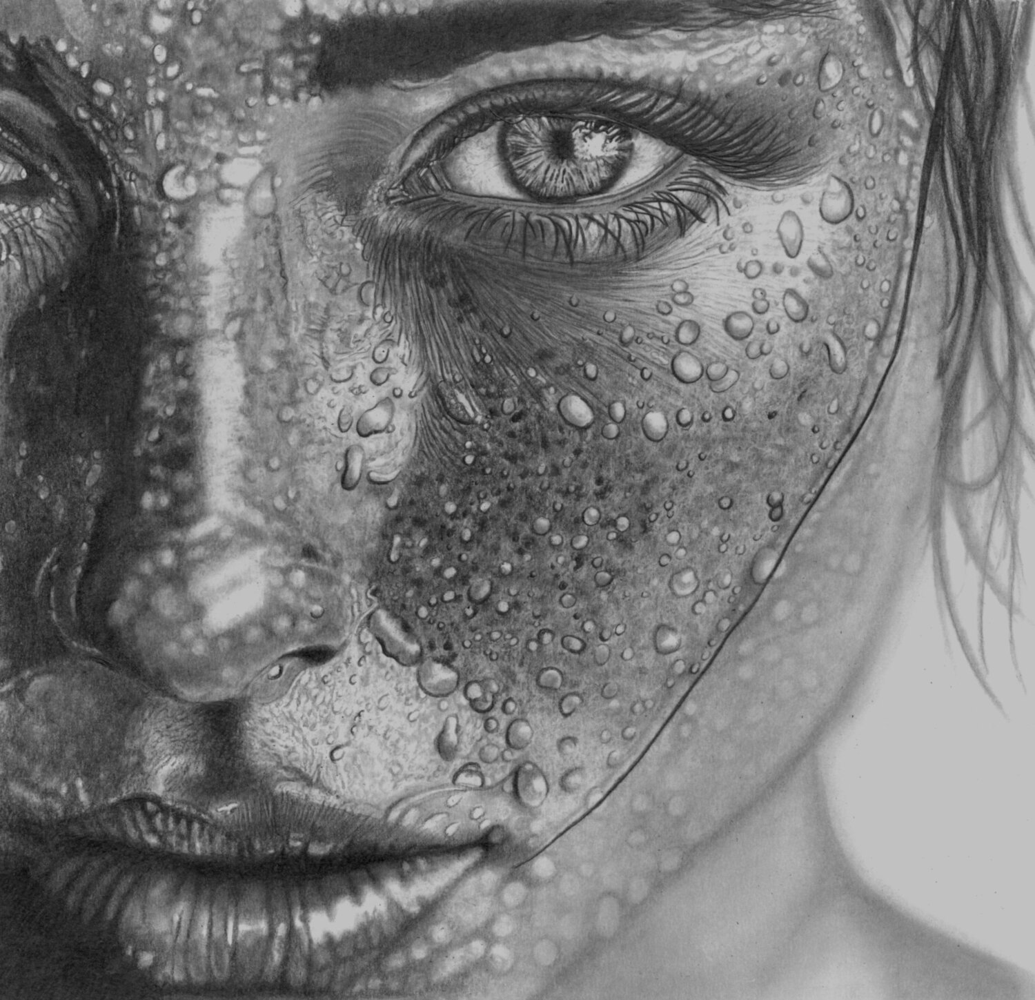 Wet (2026 Paul Stowe Drawing for sale