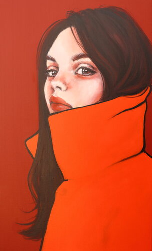 IT'S HARD TO FIND THE WORDS - Non riesco a trovare le parole... by Petra Kaindel, Painting for Sale on Select