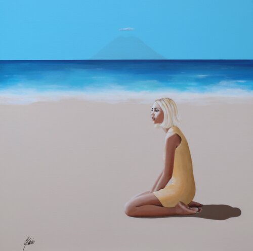 STROMBOLI by Petra Kaindel, Painting for Sale on Select