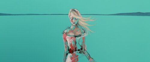 VENTO DEL SUD by Petra Kaindel, Painting for Sale on Select