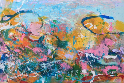 PASQUETTA by Petra Kaindel, Painting for Sale on Select