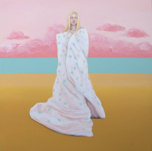 I AM SAFE by Petra Kaindel, Painting for Sale on Select