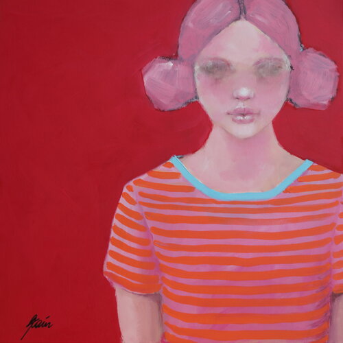 ICE CREAM GIRL by Petra Kaindel, Painting for Sale on Select