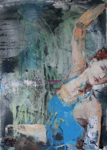 WILD WATER by Petra Kaindel, Painting for Sale on Select