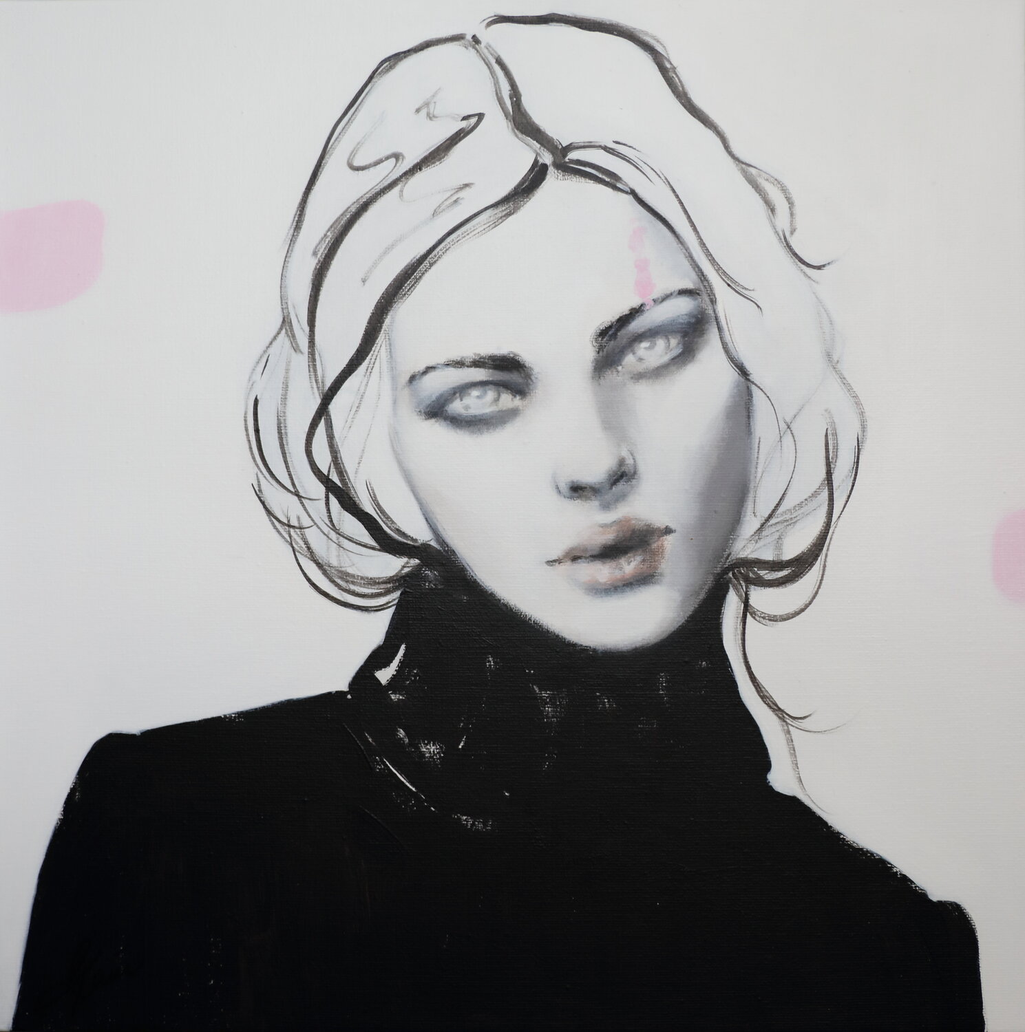 SEE ME NOW Petra Kaindel Original painting for sale