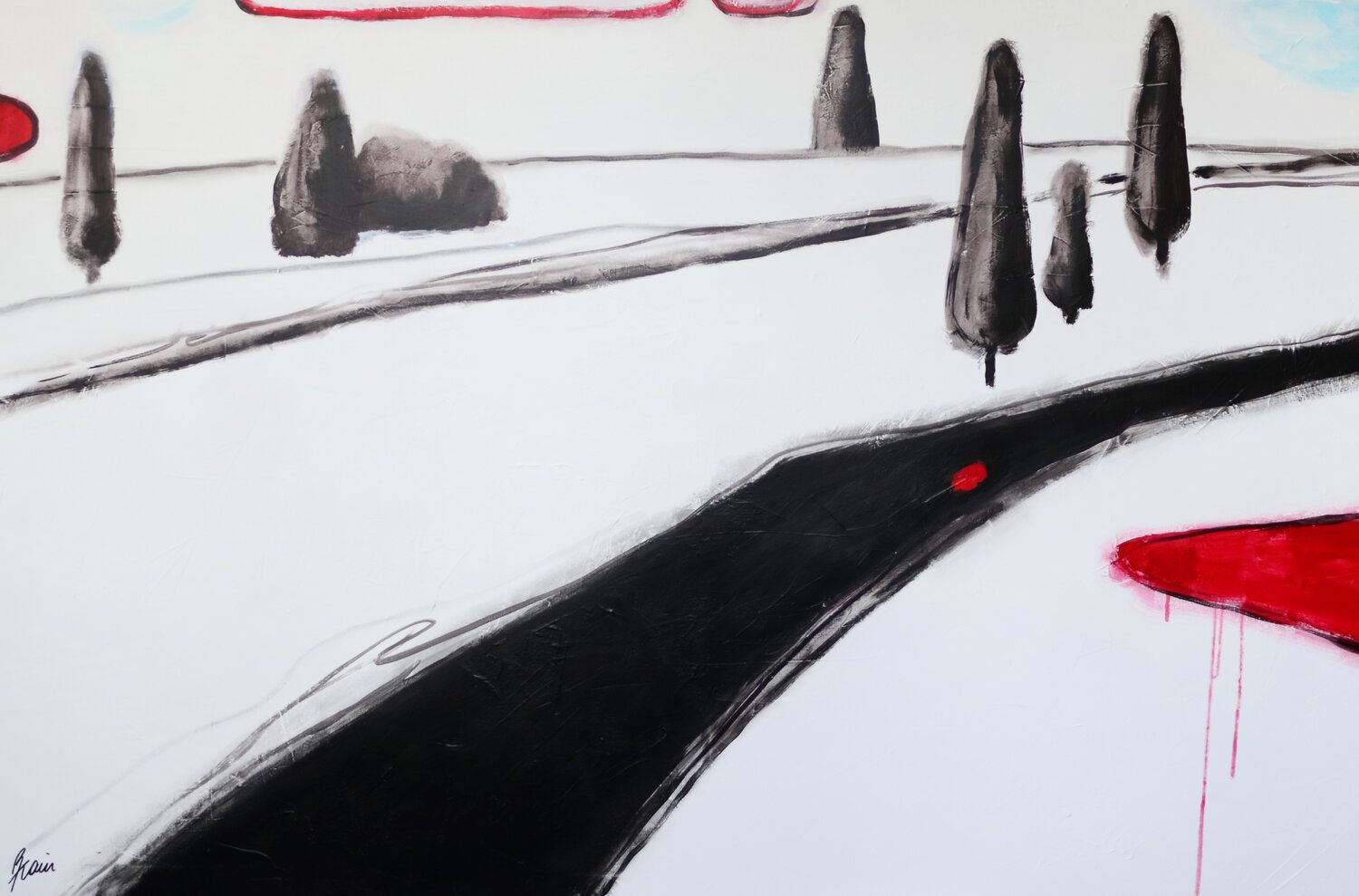 THE WAY HOME Petra Kaindel Original painting for sale