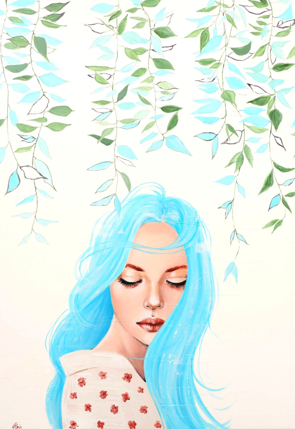UNFORGETTABLE Petra Kaindel Original painting for sale