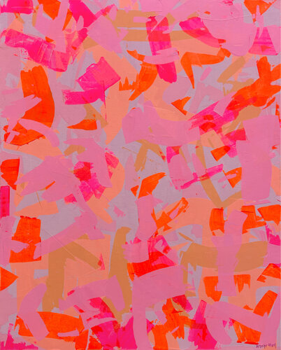 Neon Perception by George Hall, Painting for Sale on Select