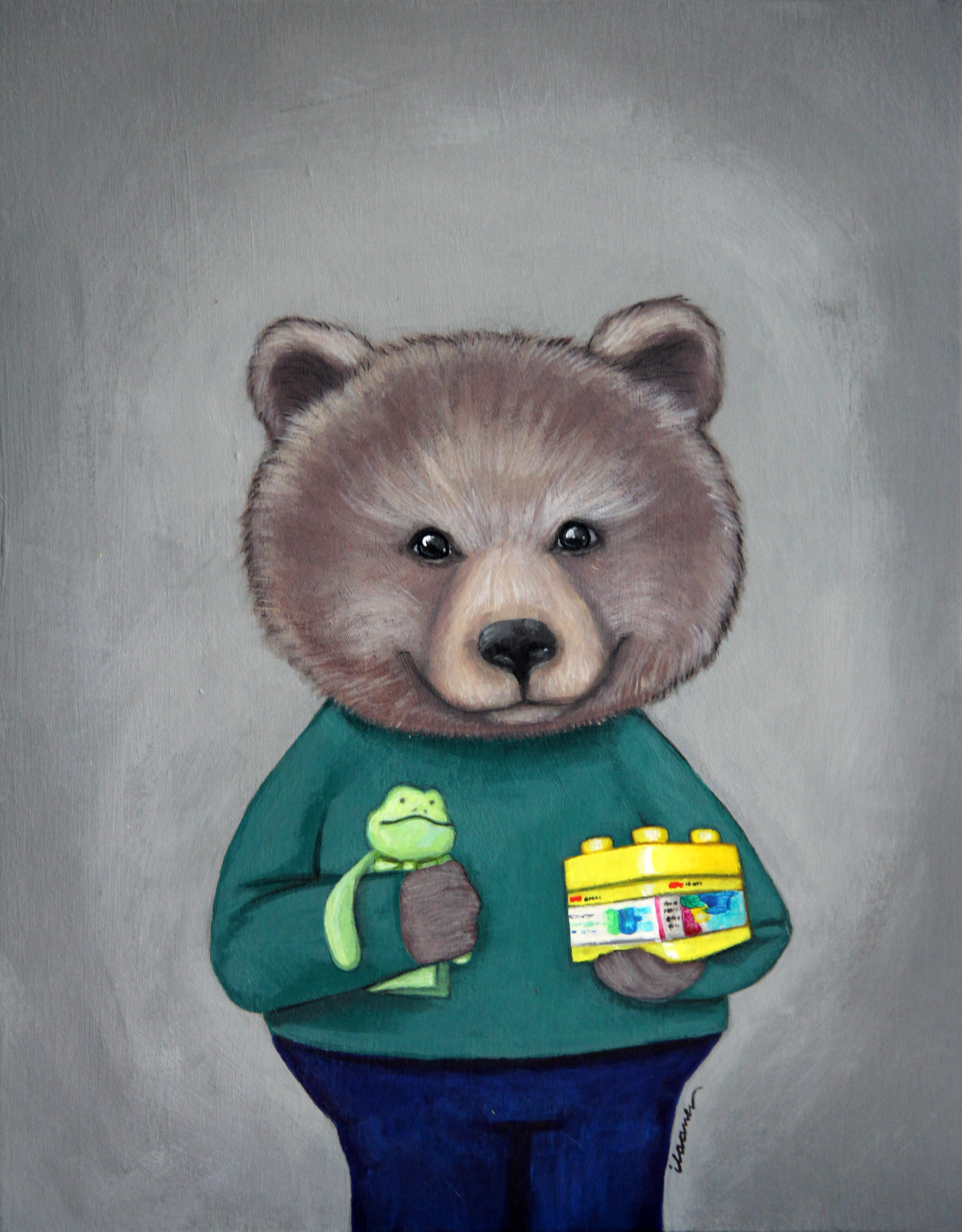 Topic Teddy paintings