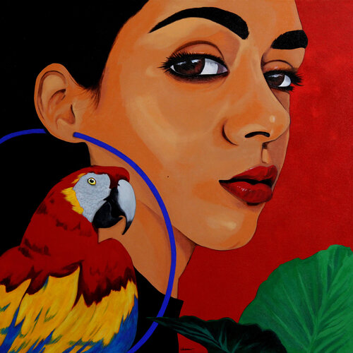 Latin Aesthetics by Ilaamen Pelshaw, Painting for Sale on Select