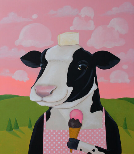 Dreaming of the sound of summer by Ilaamen Pelshaw, Painting for Sale on Select