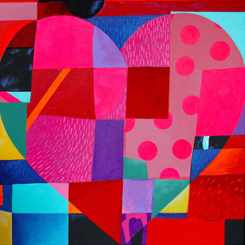 Love takes shape through lots of little moments by Ilaamen Pelshaw, Painting for Sale on Select