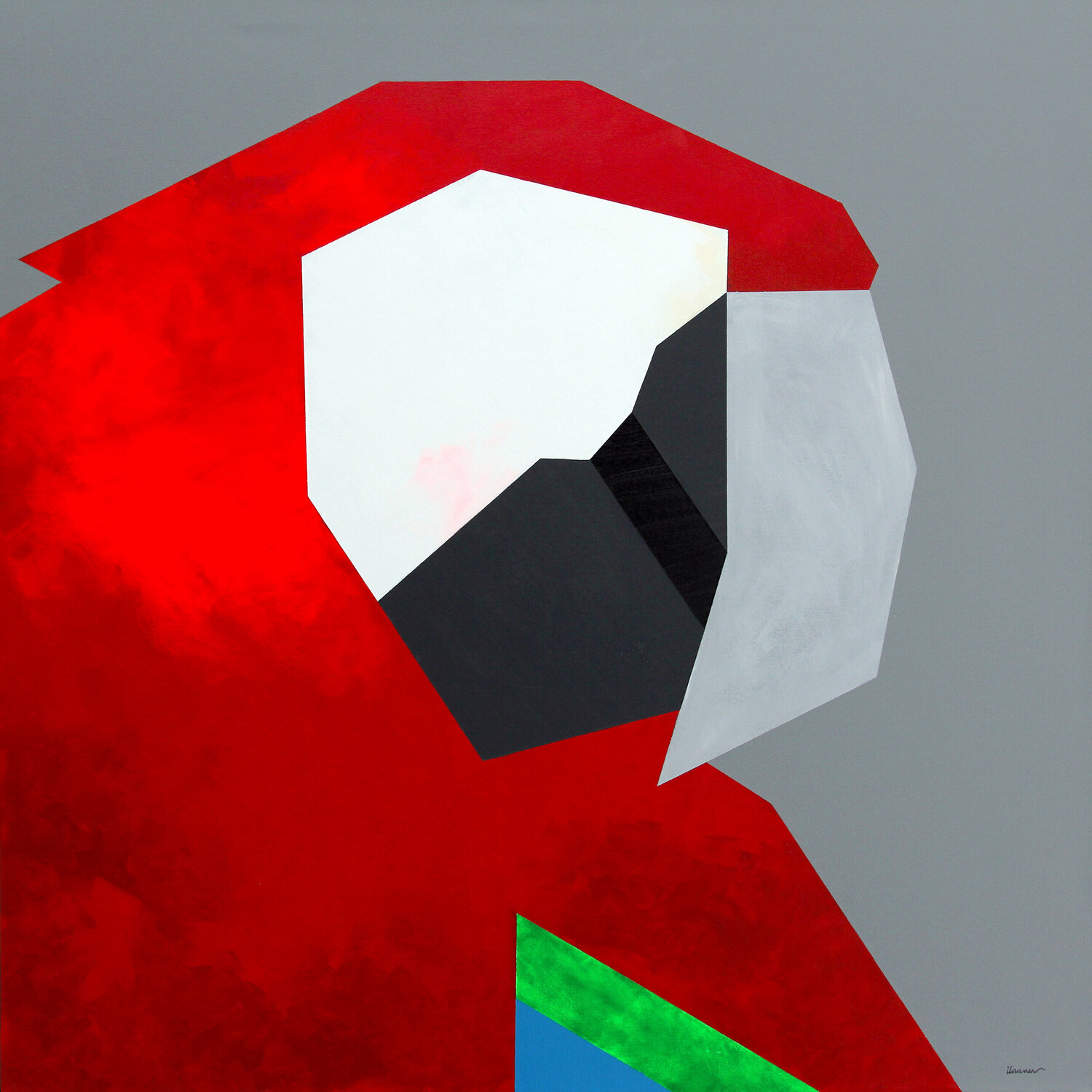 Guacamaya Ilaamen Pelshaw Original painting for sale