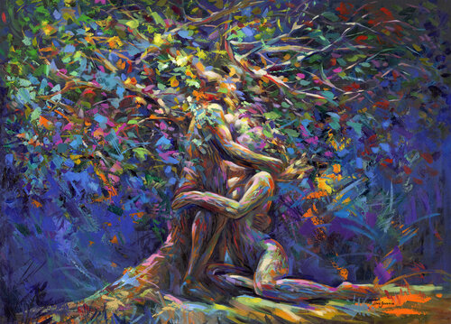 Tree of Life by Leon Devenice, Painting for Sale on Select