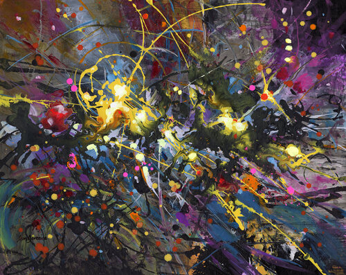 In the Beginning by Leon Devenice, Painting for Sale on Select