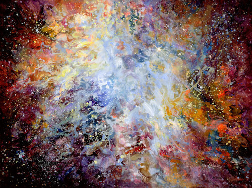 Echoes of Light by Leon Devenice, Painting for Sale on Select