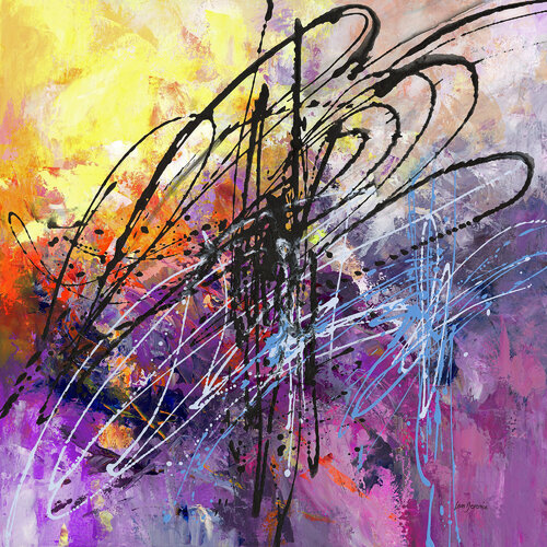 Symphony of Unbroken Spirit by Leon Devenice, Painting for Sale on Select