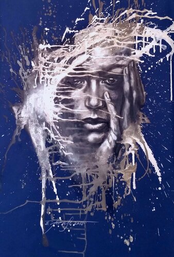 "SANS CONFESSION" by Elena Kraft, Painting for Sale on Select