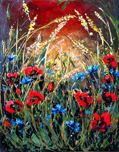 "Breath of Summer" by Elena Kraft, Painting for Sale on Select