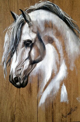 "GLORIA " by Elena Kraft, Painting for Sale on Select
