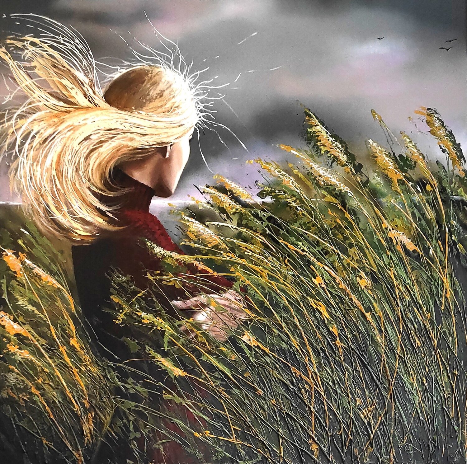 "Nord Wind" Elena Kraft Original painting for sale
