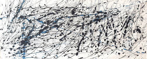 Abstract Expressionism Cosmic Entanglement 2013 series by Carlos Pun, Painting for Sale on Select