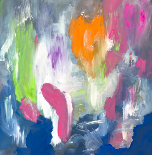 Transcending emotions abstract art by Carlos Pun by Carlos Pun, Painting for Sale on Select