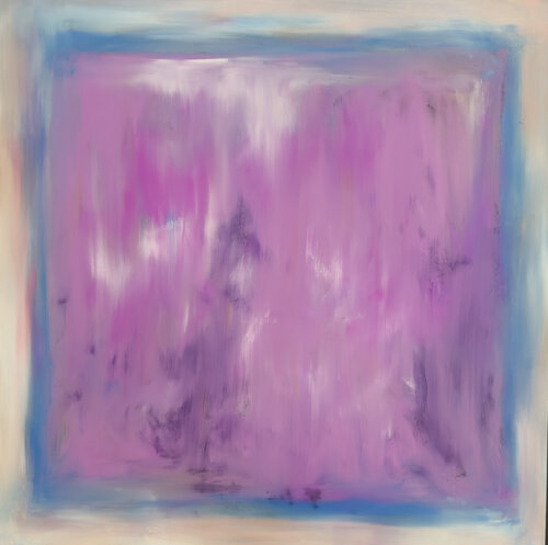 Embrace what is coming abstract art series by Carlos Pun, Painting for Sale on Select
