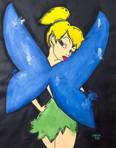 missed me? thinker bell by Carlos Pun, Painting for Sale on Select