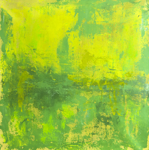 green over greens by Carlos Pun, Painting for Sale on Select