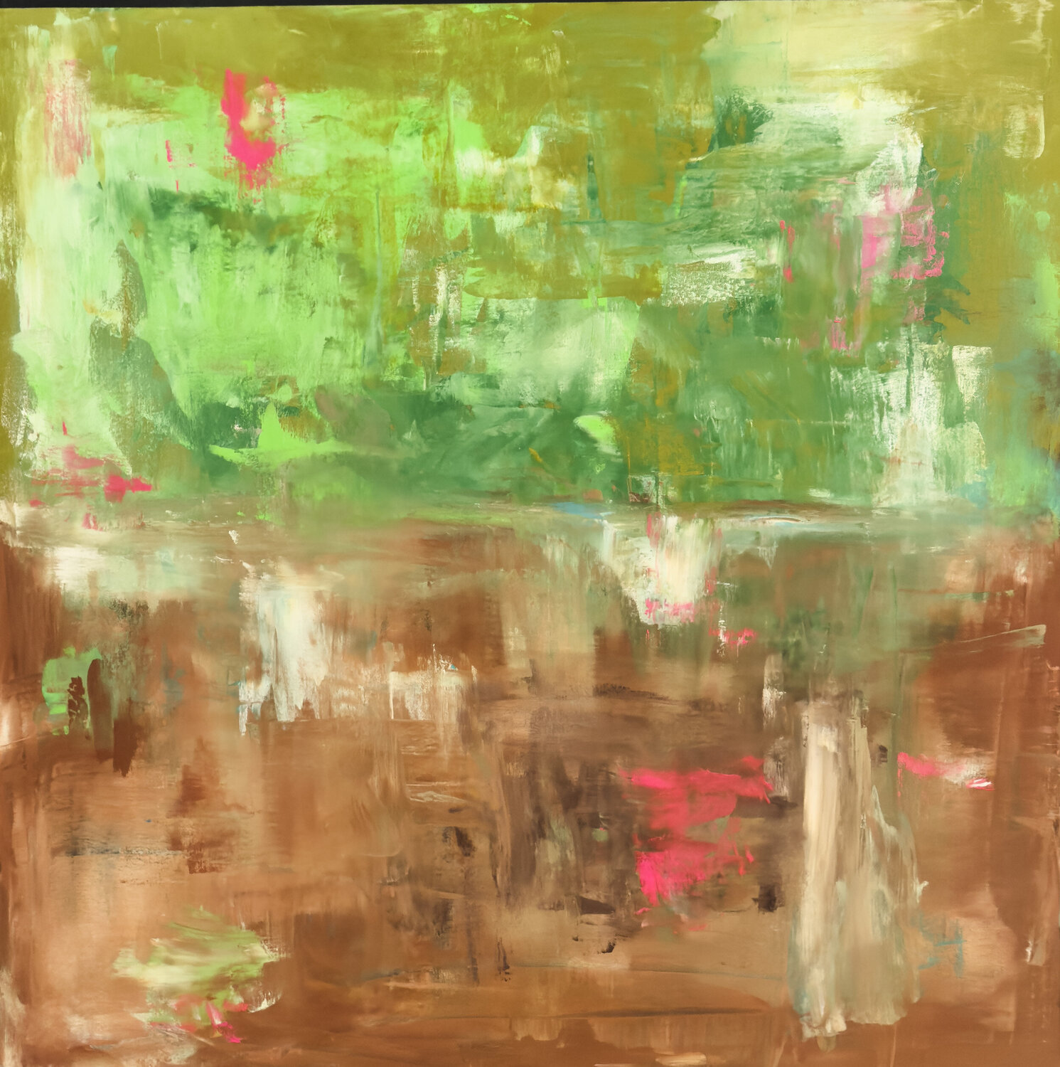 Earthing Carlos Pun Original painting for sale